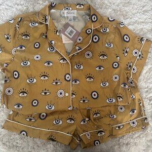 Averie Amara Short Pajamas Bronze Eyes